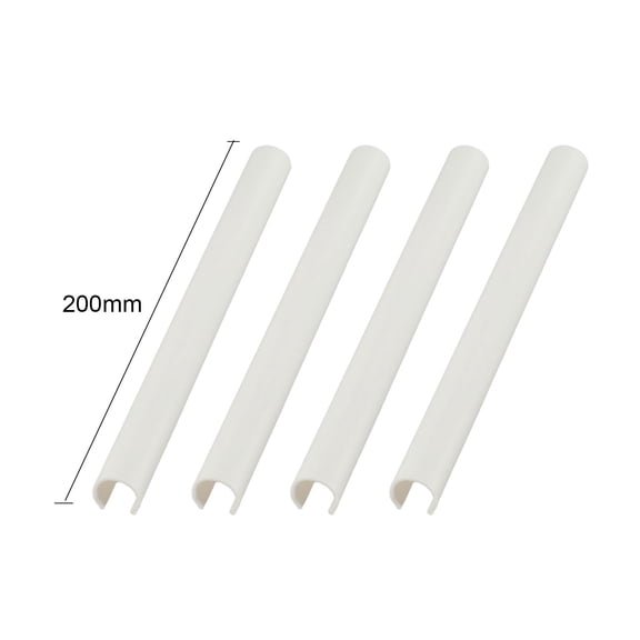 4pcs Radiator Pipe Covers 15*200mm 300mm 500mm Radiator Pipe Covers Black White Radiator Pipe Covers Tool Accessories