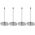 thumbnail image 1 of 4pcs Receipt Holder, Ticket Holder for Restaurant Hotel Store, Bill Fork Check Spindle, Ticket Stub Spike for Bar Cinema, Metal Memo Holder Ticket Stabber for Ticket Seller,Waiter & Bartender, Silver, 1 of 8