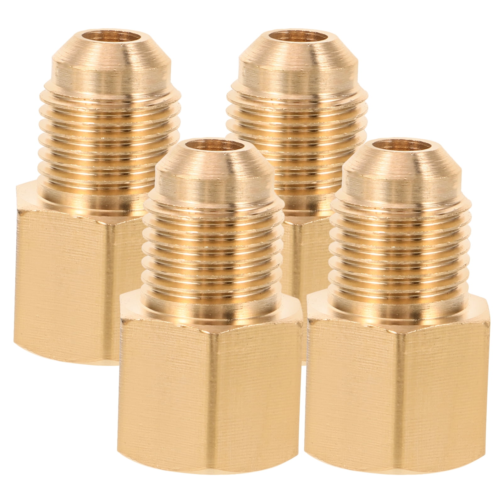 4pcs Refrigerant Adapters Copper Converters Air Conditioning Adapter