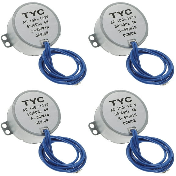 4pcs Reindeer Motor 4w Slow Rotating Motor Cw/ccw Small Synchronous Synchron Motor