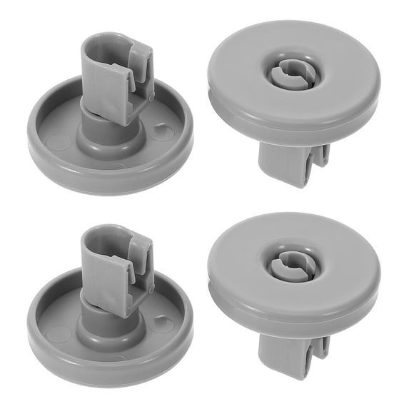Raindrops 4 Pcs Dishwasher Wheel Accessory Wheels Washing Caster Grey