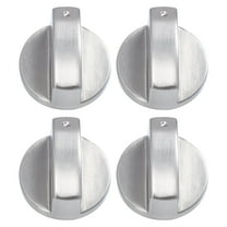 4pcs Replacement Stove Knobs Universal Electric Range Knob Metal Burner Control Knobs