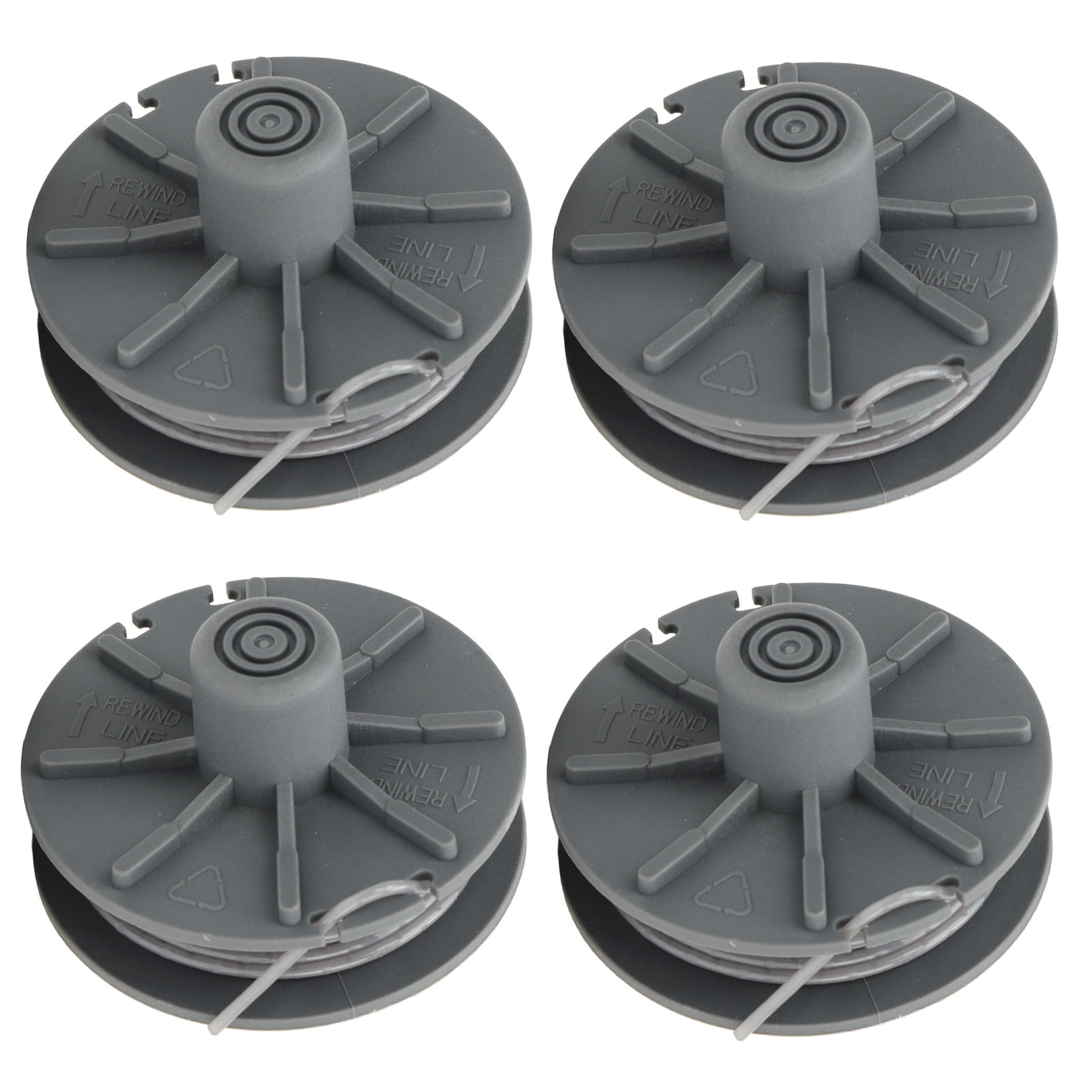 4pcs Replacement Trimmer Line Spool Grass Trimmer Spool Efficient String Trimmer Spool