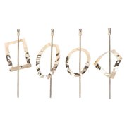 4pcs Retro Style Hair Clasp