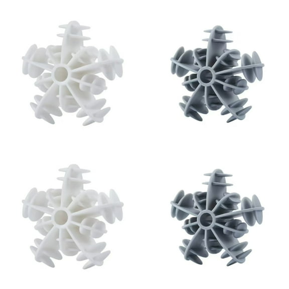 4pcs Reusable Laundry Balls Laundry Scrubbing Balls For Washing,Dryer Balls Laundry for Anti-Winding Clothes & Deep CleaningNot damaging clothes