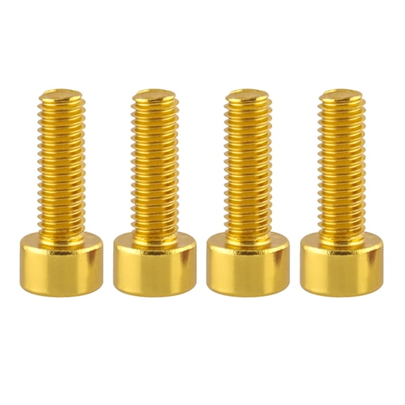 4pack High Strengths Bicycles Bottles Cage Bolt Corrosions Resistant Fasteners for Mountain Bike Part
