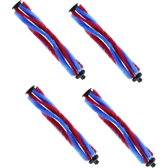 4pcs Roller Brush Compatible for 480y/ H50 Floor Main Brush Sweeper Accessories