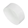 thumbnail image 1 of 4pcs Rubber End Caps 130mm ID Vinyl Round Tube Bolt Cap Cover White, 1 of 5