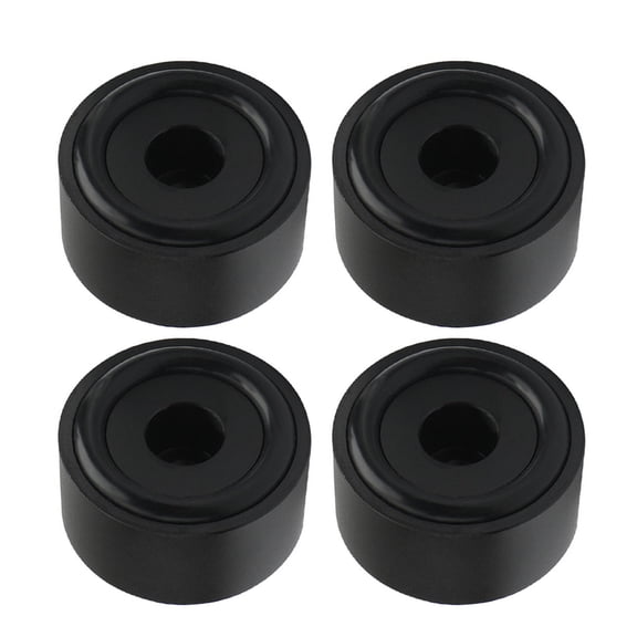 4pcs Rubber Feet and Cabinet Feet Adjustable Feet Pad 4 Pieces 40x20mm Spikes Foot Pads Active