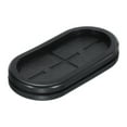 thumbnail image 1 of 4pcs Rubber Grommet Mount Size 85 x 38 mm Oval Double-Sided Wire Seal Protection, 1 of 5