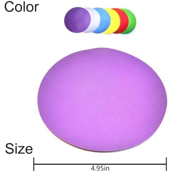 4pcs Rubber Jar Opener Bottle Gripper Non Slip Pad Multi-function Can Opener for Seniors with Arthritis Weak Hands (Circle Three)