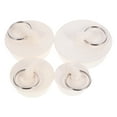 4pcs Rubber Tub Drain Plugs Bathtub Sink Stoppers Bathroom Drain Rubber