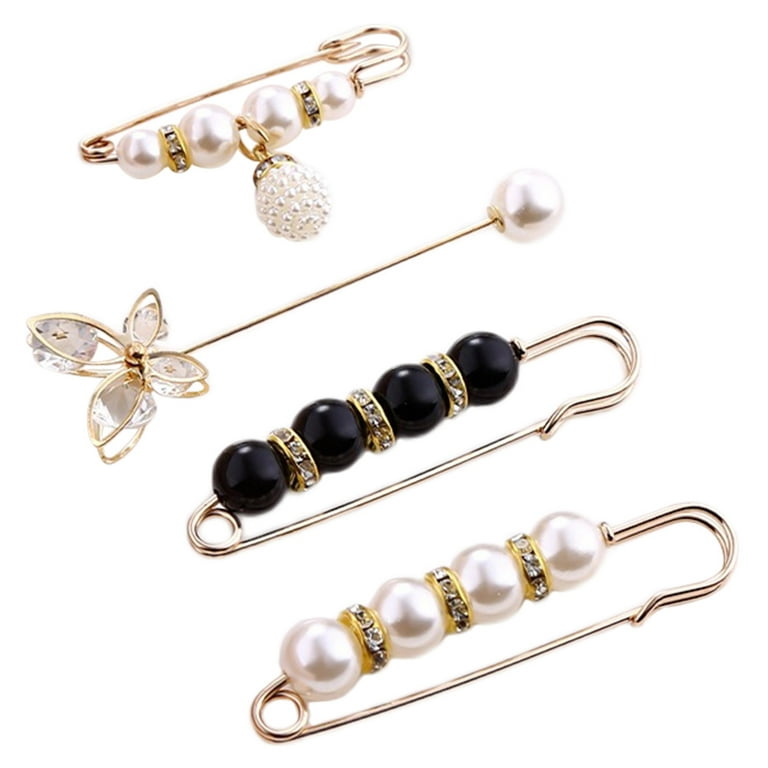Maxbell 6x Fashion Sweater Shawl Clips Brooch Pins for Women