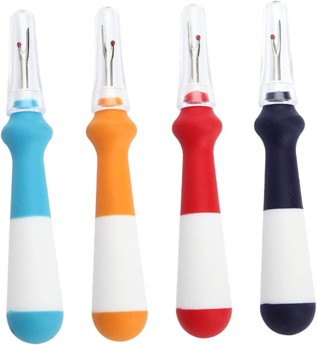 4pcs Seam Ripper Sewing Machine Accessories Seam Rippers Seam Ripper Heavy Duty an Fittings Sewing Ripper Unpicker Rubber Creative Sewing Tools Thread Trimming Tools Thread Remover