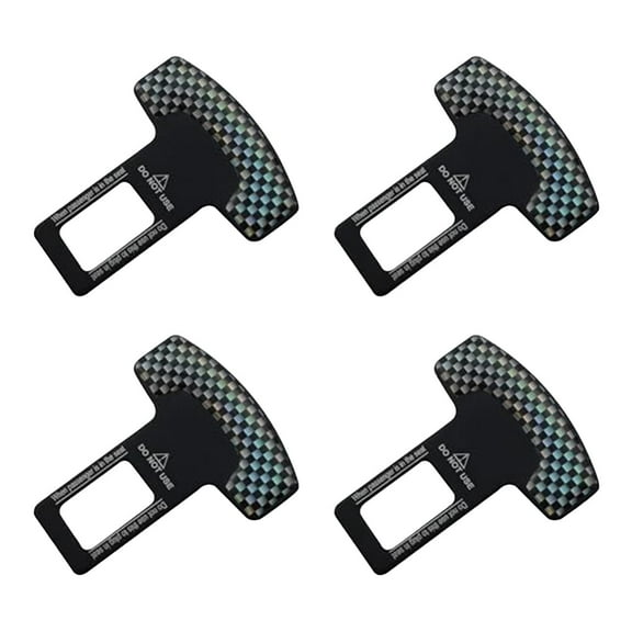 4pcs Seat Belt Accessories Multiple Locking Tongue Seat Belt Components Stronger Multifunctional Bottle Opener