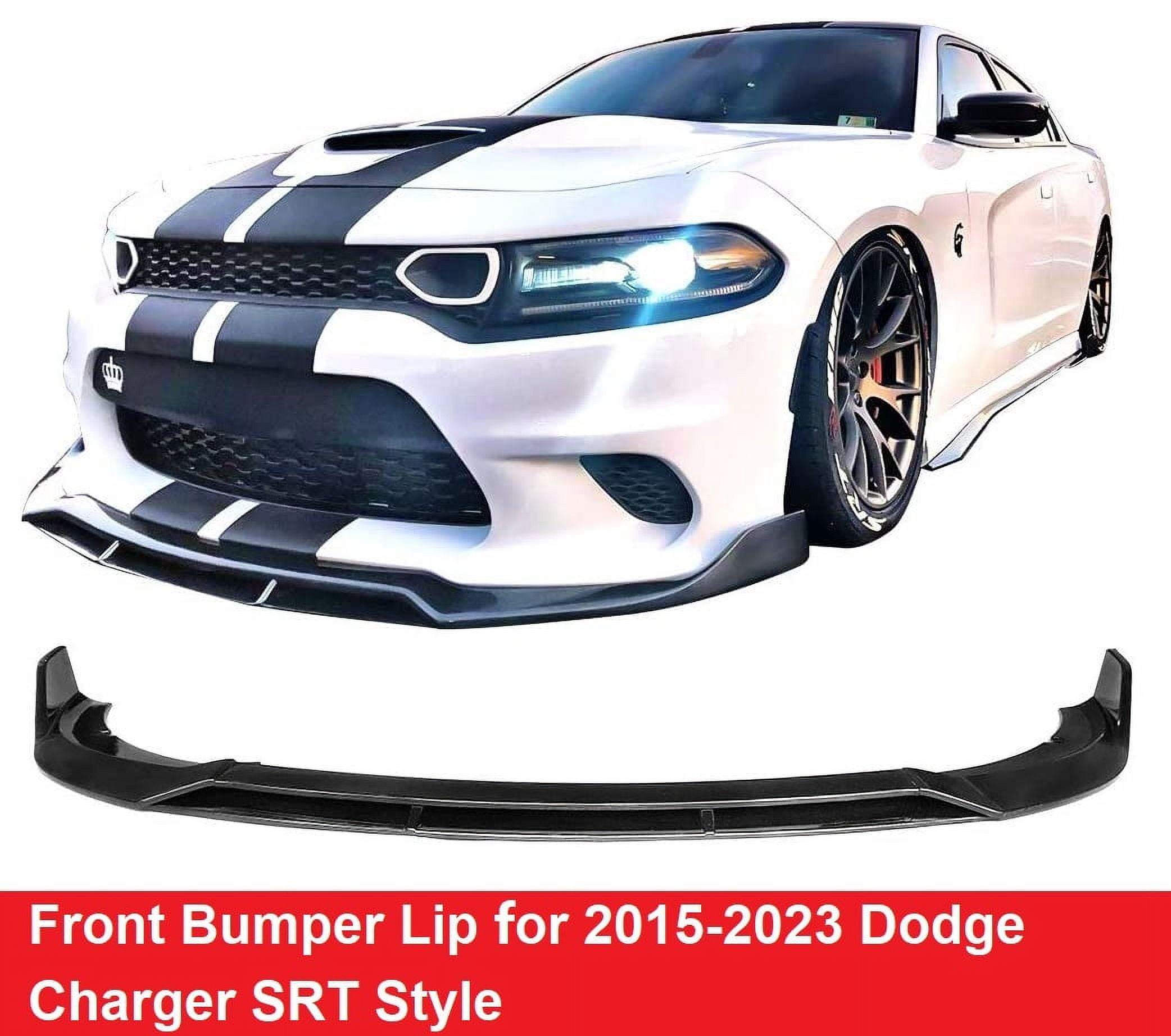 フロントバンパーリップ 4個 2020-2023 Dodge Charger SRT フロントバンパーリップ 4個 2020-2023 Dodge Charger SRT