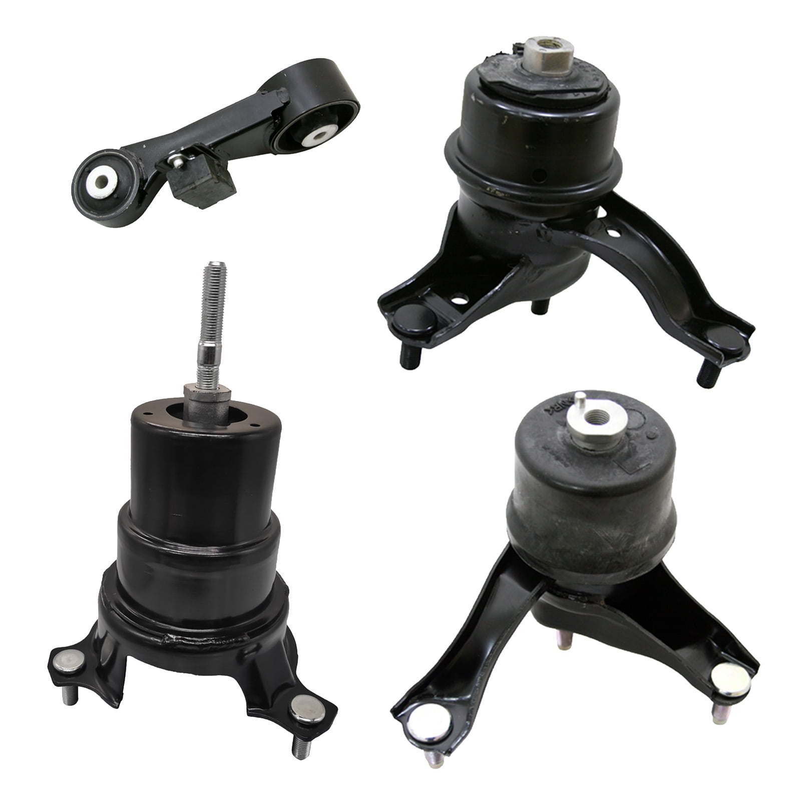 4pcs Set Motor Mounts Kit Compatible with 2012-2017 Toyota Camry (2.5L Gas Engine) 4 Cylinder Automatic Transmission (Auto Trans) Engine Mounts