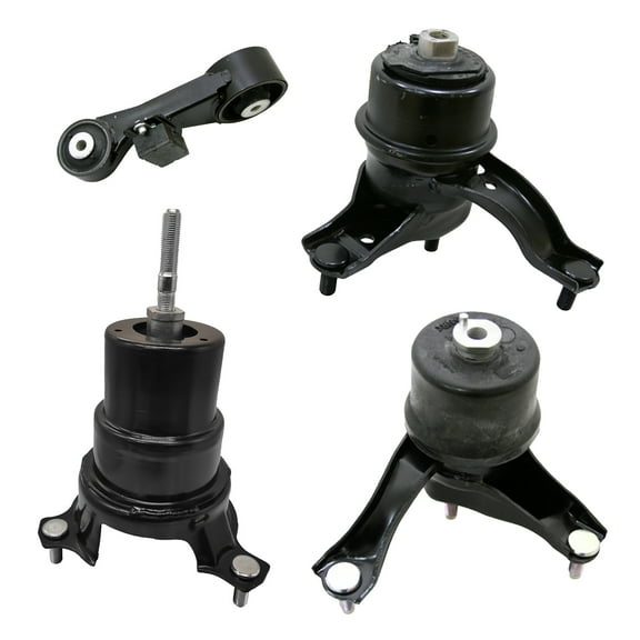4pcs Set Motor Mounts Kit Compatible with 2012-2017 Toyota Camry (2.5L Gas Engine) 4 Cylinder Automatic Transmission (Auto Trans) Engine Mounts