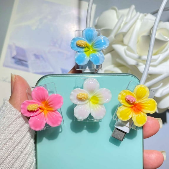 4pcs Headphone Charging Cord Protector