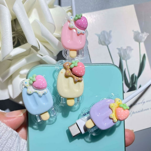 4pcs Charging Cord Protector, Lightning Cable Protector