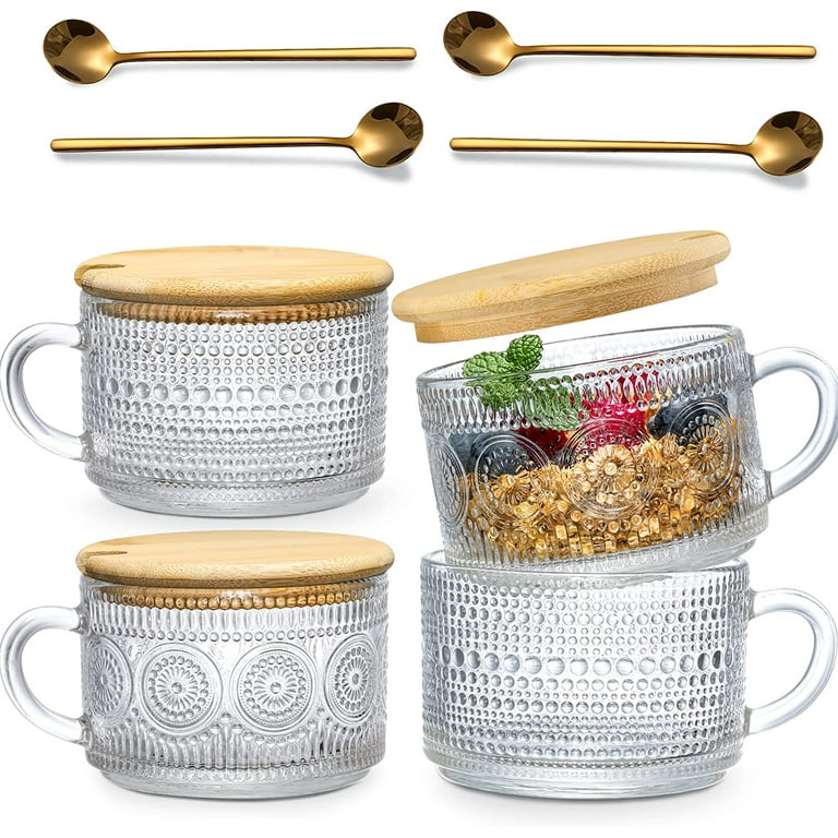 https://i5.walmartimages.com/seo/4pcs-Set-Vintage-Coffee-Mugs-Overnight-Oats-Containers-Bamboo-Lids-Spoons-14oz-Clear-Embossed-Glass-Cups-Cute-Bar-Accessories-Iced-Glasses-Ideal-Capp_49e4f1b3-19d6-484c-bb7f-50babb49f224.81ed3618b2fe590e1b0f0e35809ea2d6.jpeg?odnHeight=768&odnWidth=768&odnBg=FFFFFF
