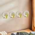 thumbnail image 1 of 4pcs Shell Shape Wall Hook Punch Free for Bathroom Kitchen Supplies, 1 of 8