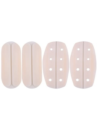 JEFFENLY Bra and Bikini Gel Inserts for Summer Waterproof Silicone Triangle  Push-Up Breast Pads Swimsuit and Bra Inserts Enhancement Falsies Bikini Pads  