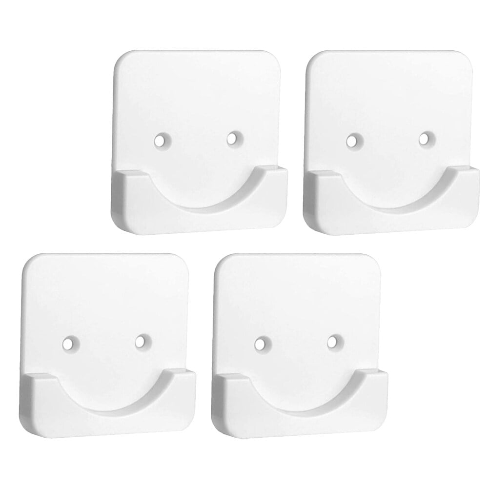 4pcs Shower Curtain Rod Holder Wall Mounted Shower Rod Tension Holder