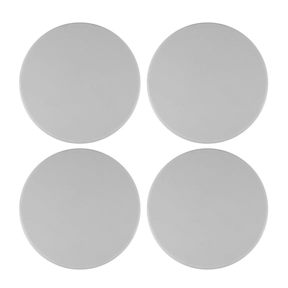 Eease 4pcs Silicone Door Stoppers Wall Protector Gray