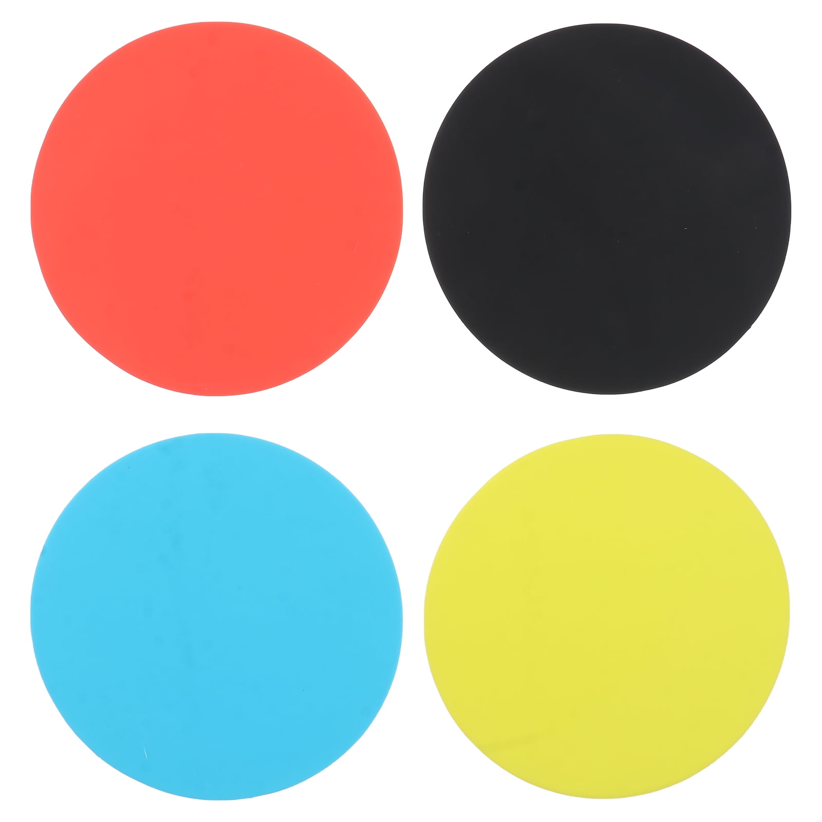 4-Pack Silicone Non-Slip Jar Opener Pads - Grip Pads For Stubborn Lids, Kitchen Gadget