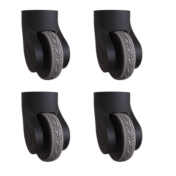 4pcs Silicone Protector Cover for Luggage Wheel Travel Luggage Spinner ...