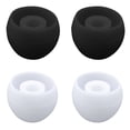 thumbnail image 1 of 4pcs Silicone Replacement Ear Plugs Soft Silicone Ear Buds Replacement In Size S/M/L Headphone Cover Compatible With Most In-Ear Headphones, 1 of 1