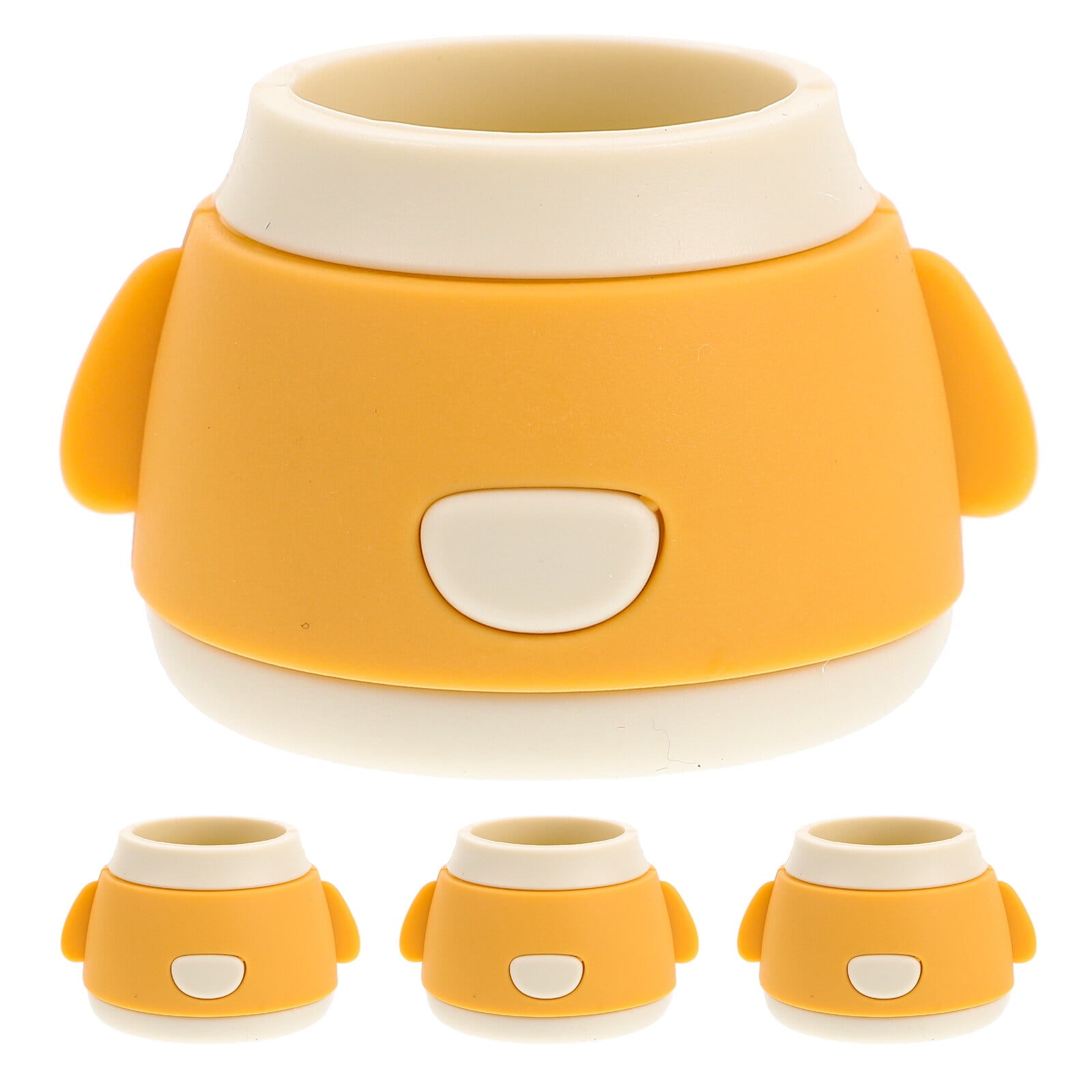 4pcs Silicone Table Feet Covers Table Leg Protectors Chair Leg Caps