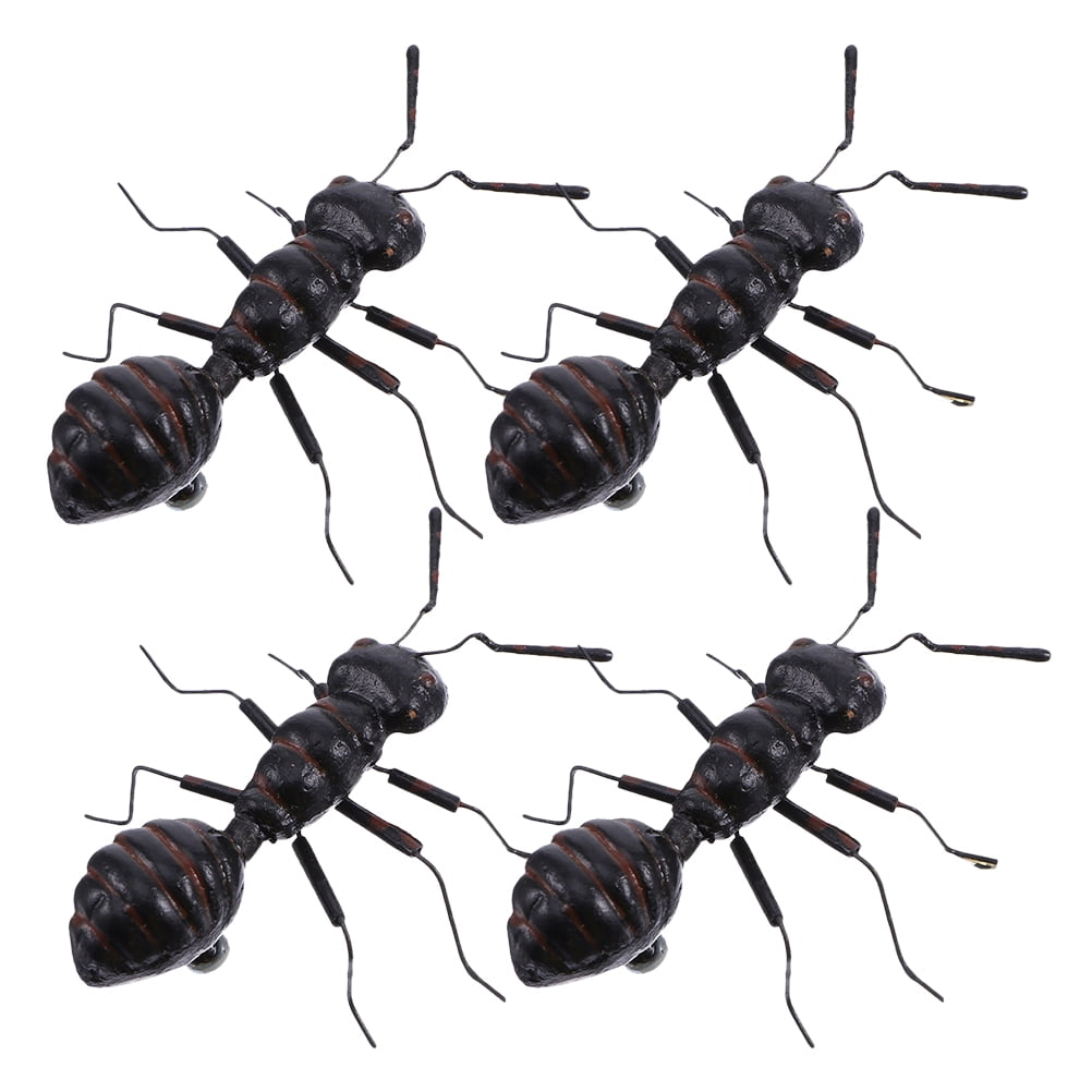 4pcs Simulation Ants Models Garden Ants Decors Artificial Ants Figures ...