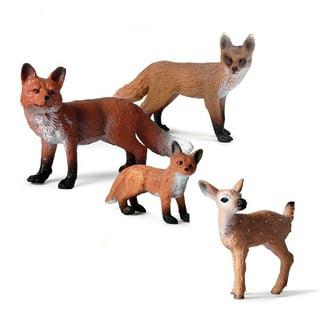 Haba Little Friends Fox - Chunky Plastic Forest Animal Toy Figure