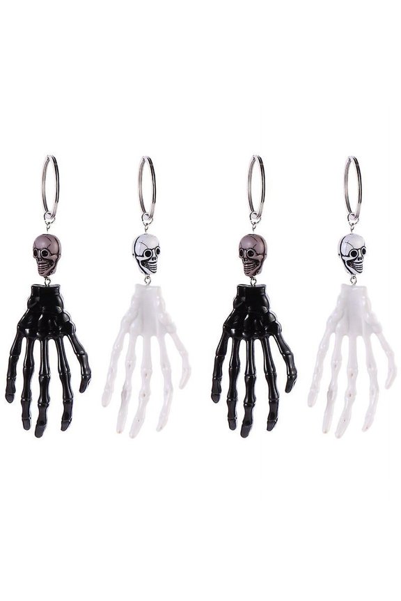 4pcs Skeleton Key Ring