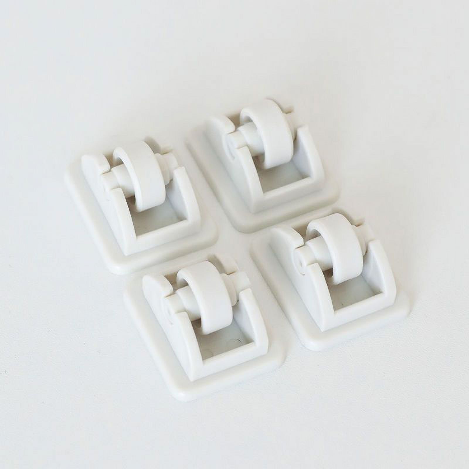 4pcs Small Caster Wheels Adhesive Casters Storage Container Stick On