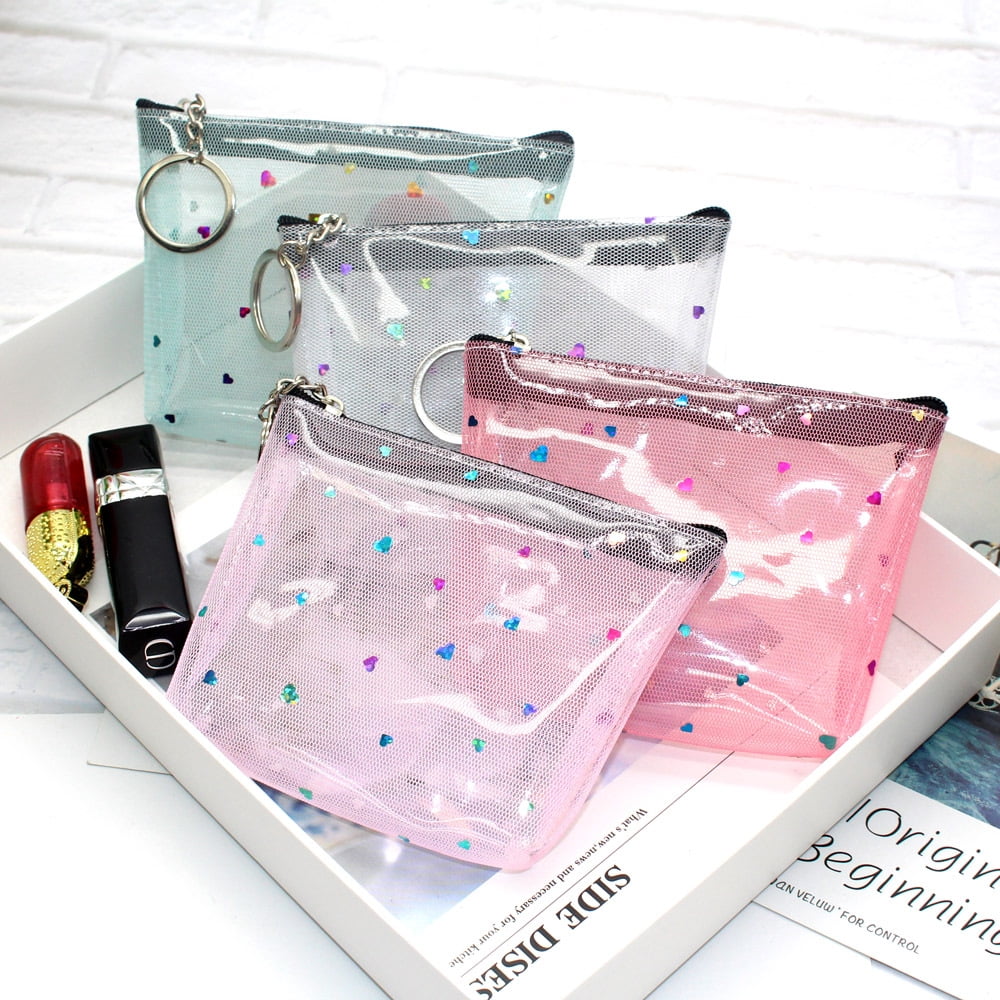 Small clear coin clearance purse