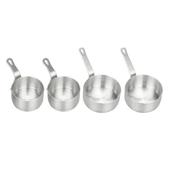 4pcs Small Sauce Soup Pan Cooking Pot Melting Pot Nonstick 50ml Cookware