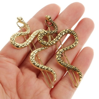 Lovard Snake Hair Pin Gold