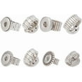 thumbnail image 1 of 4pcs Snap Buttons Rings Jewelry Adjustable Snap Jewelry Ring Charms Metal Ring Accessory Snap Interchangeable Alloy Snaps DIY Rings for Women Finger Ring Jewelry Making Supplies, 1 of 7