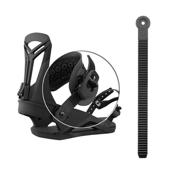 4pcs Snowboard Ankle Ladder Strap with Screws Ski Boot Ice Skate Binding Strap