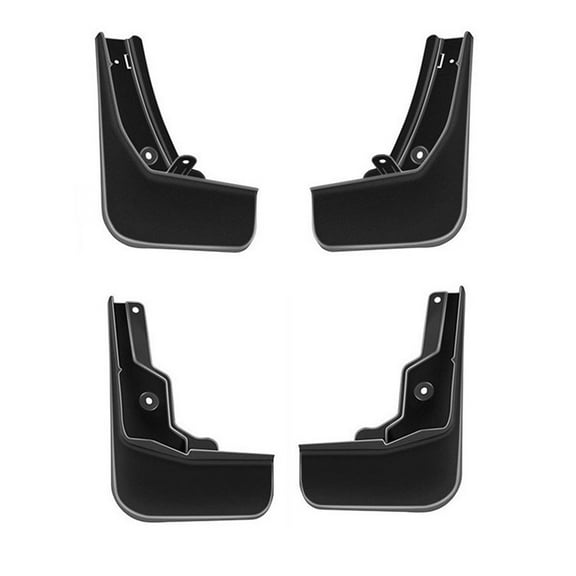 4pcs Splash Guards Mud Flaps Mudflaps Mudguard For Mazda CX-60 2022-2025, Fender Front Rear With Hardware -black