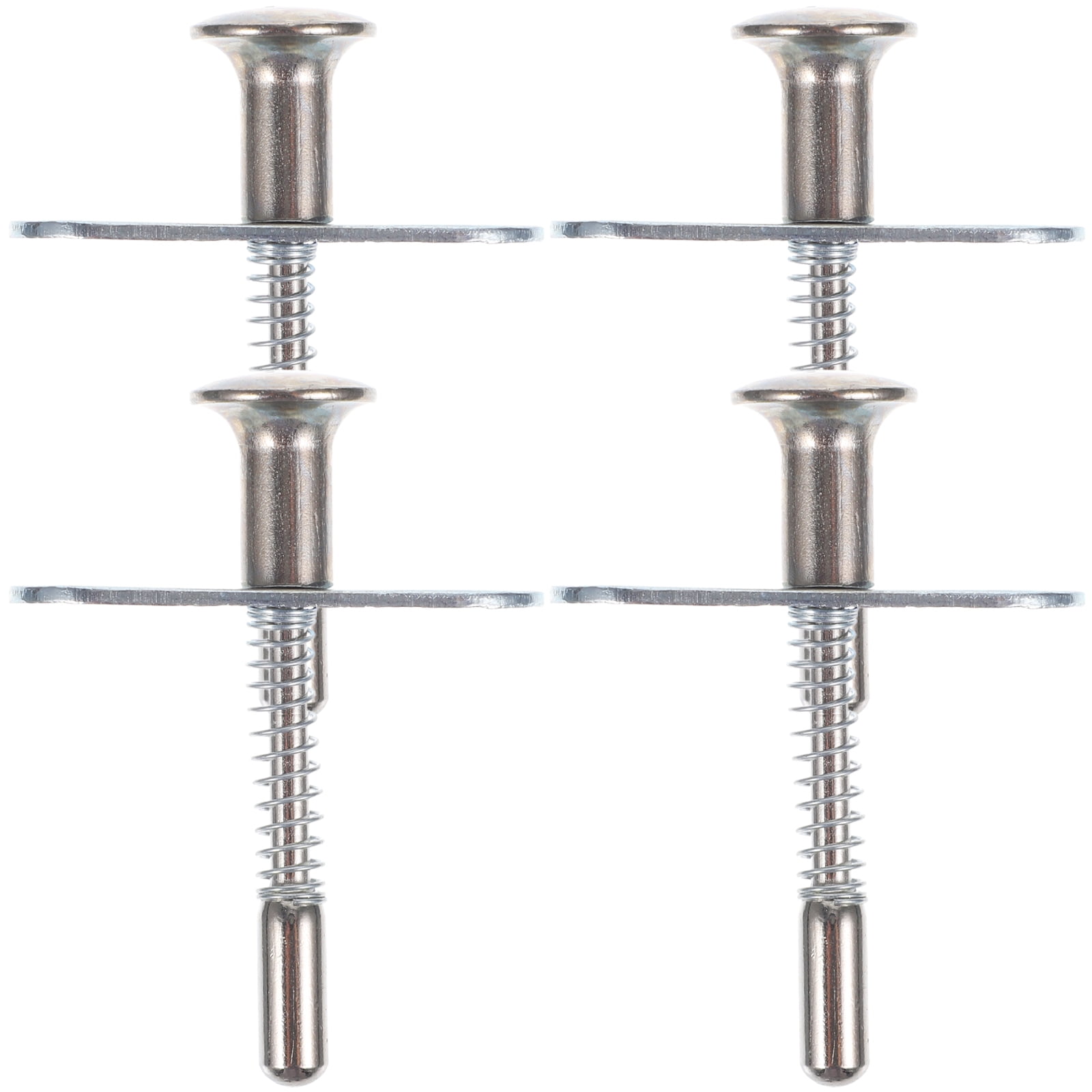 4pcs Spring Loaded Latches Plunger Latches Spring Latches for Baby Crib