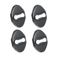 thumbnail image 1 of 4pcs Stainless Steel Car Door Lock Latches Cover Protector Caps for Ford Focus 2019-2021 Carbon Fiber Pattern, 1 of 6