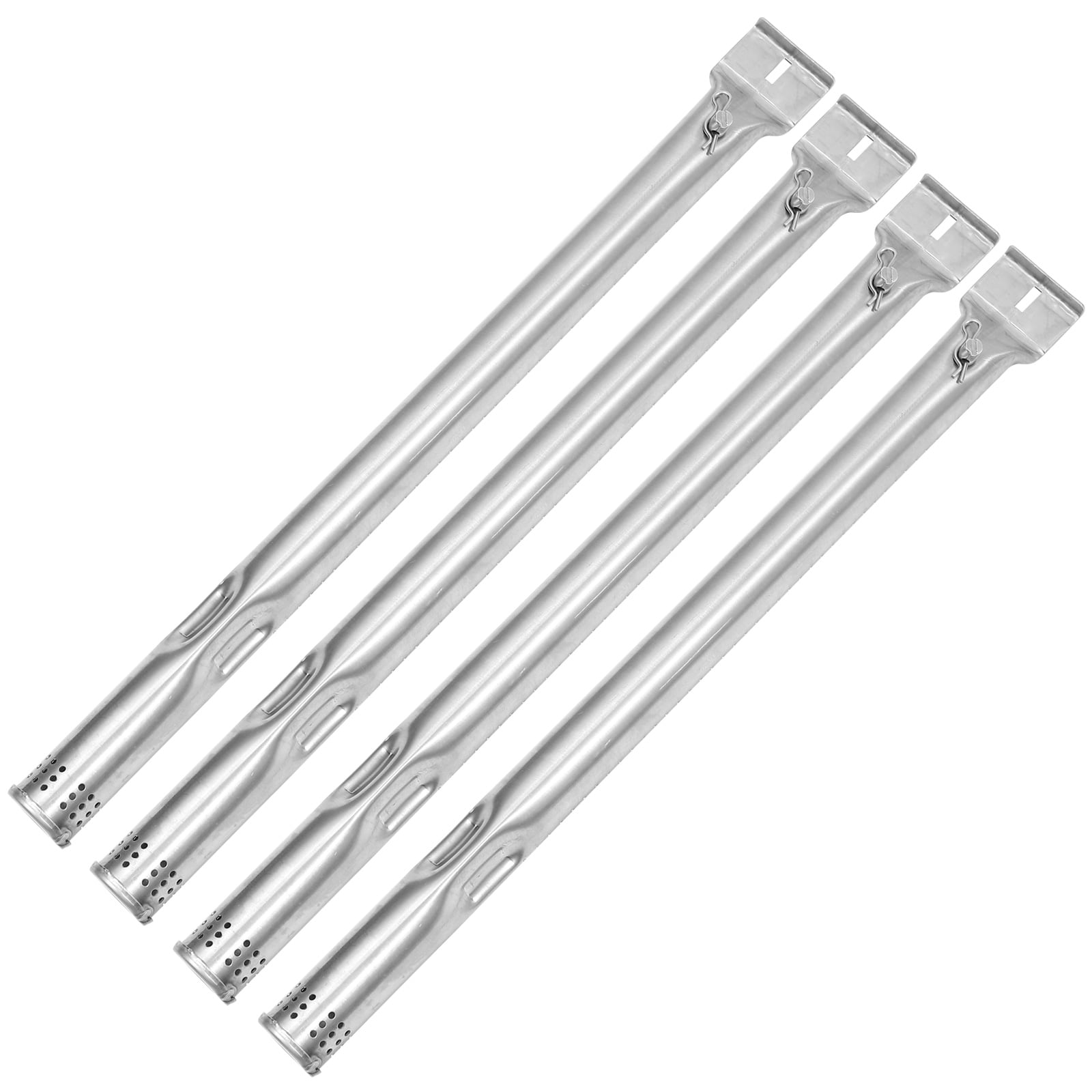 4pcs Stainless Steel Grill Burner Tubes BBQElement Tube Replacements
