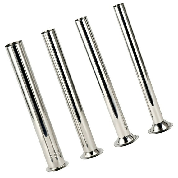 4pcs Stainless Steel Sausage Stuffer Filling Tubes Rustproof Sausage Making Tool