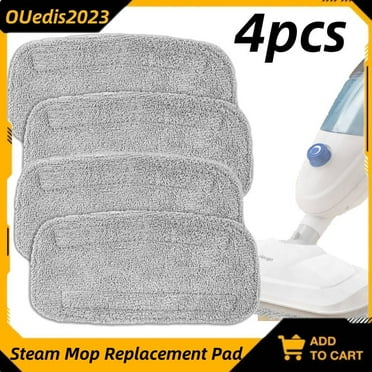 4pcs Steam Mop Replacement Pads for Neugo NE033 Series Steam Mop Steamer Cleaner