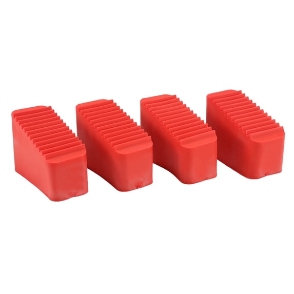 4pcs Step Ladder Feet Covers Versatile Ladder Leg Covers Non-Skid Ladder Pads Rubber Foot,0k925