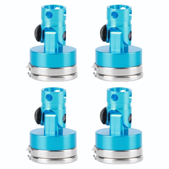 4pcs Strong Magnet Car Shell Column Post Fit for SCX10 1/10 Car ModelBlue